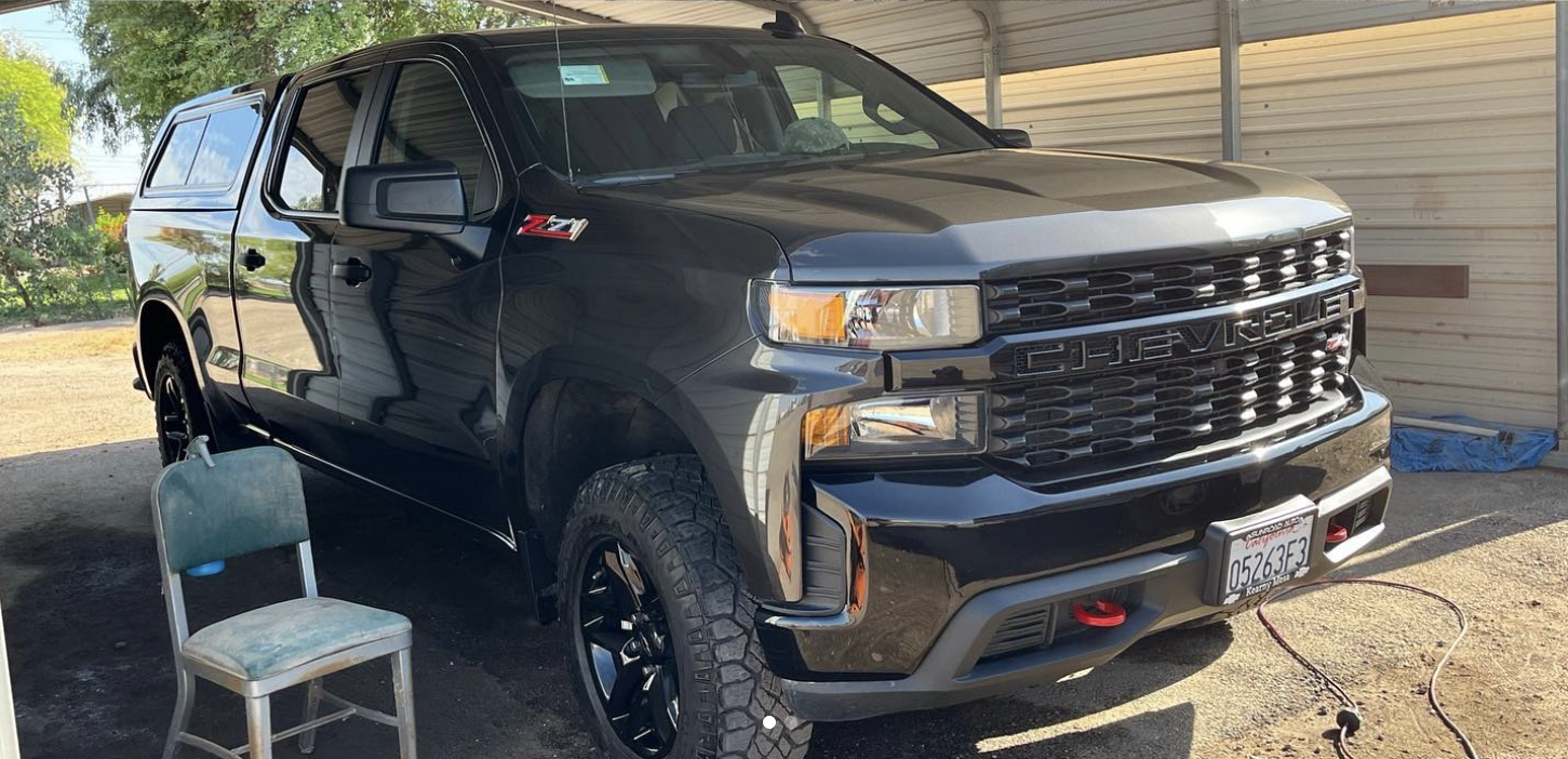 Truck after detailing